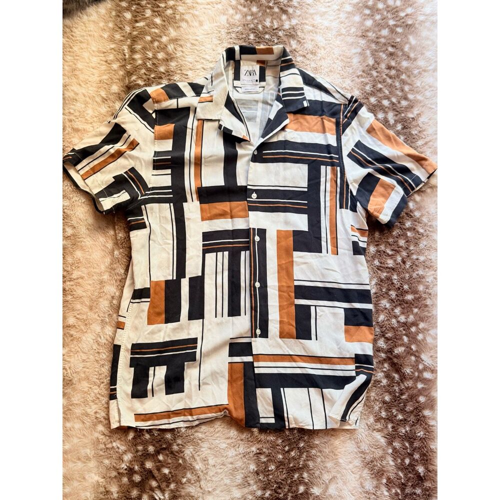 M Mens Rolla's Zara AXIS LA Viscose Silk Artsy Indie Shirt Bundle - Picture 4 of 7
